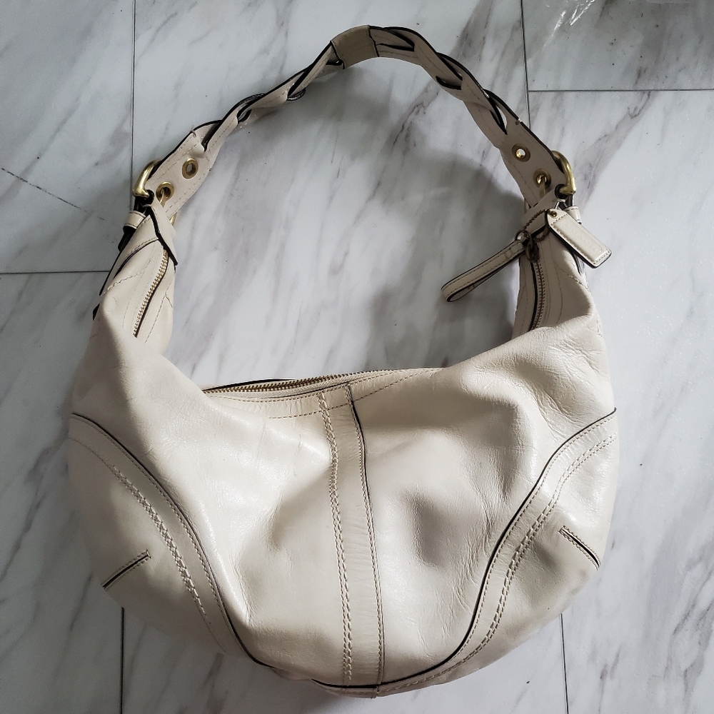 Vintage coach boho purse